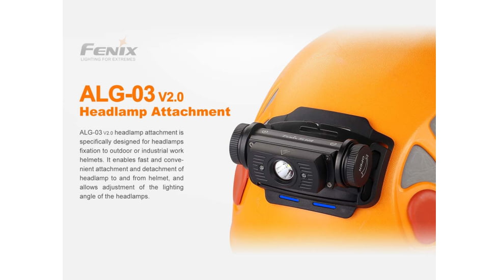 Fenix Lighting ALG-03 Helmet Headlamp Mount