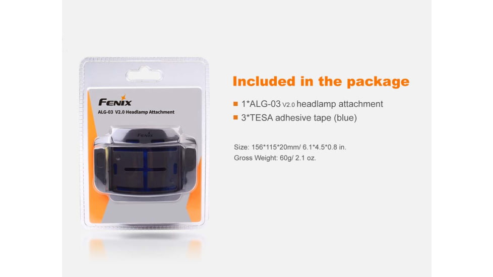 Fenix Lighting ALG-03 Helmet Headlamp Mount