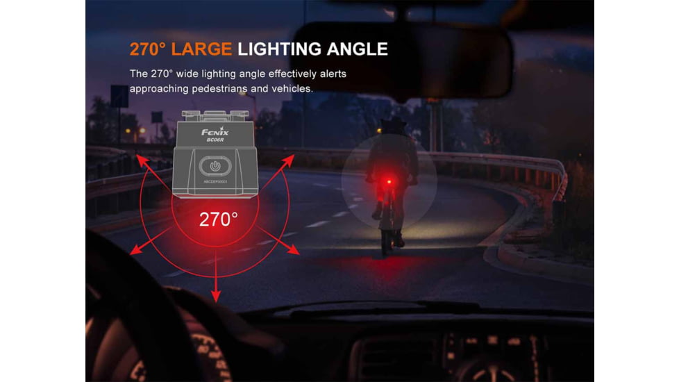 Fenix Lighting BC06R Lithium Ion 90 Lumens Bike Lights