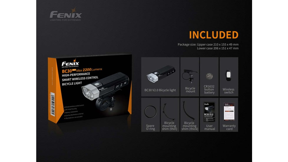 Fenix Lighting BC30 V2.0 2200 Lumens Lanterns