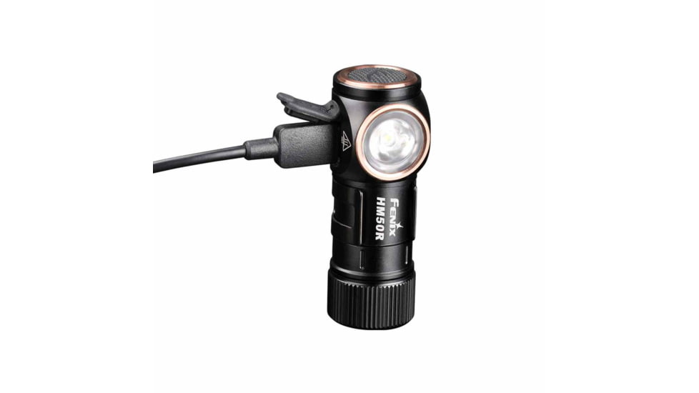 Fenix Lighting HM50R V2.0 Lithium Ion 700 Lumens Cree XP-G3 S4 LED Headlamp, Black, HM50V2BK