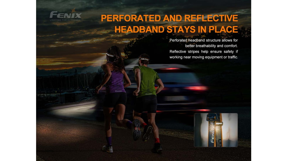 Fenix Lighting HM50R V2.0 Lithium Ion 700 Lumens Cree XP-G3 S4 LED Headlamp, Black, HM50V2BK