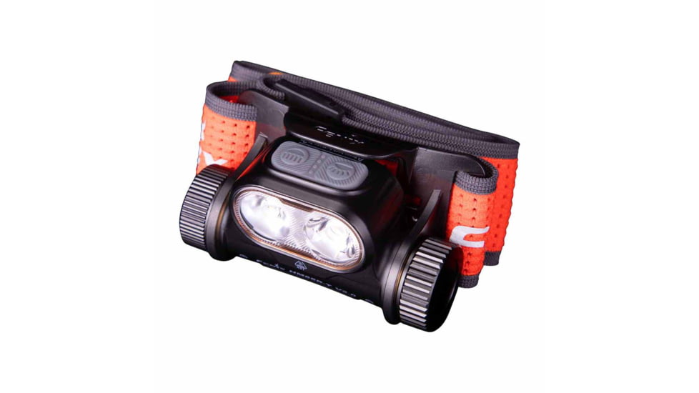 Fenix Lighting HM65R-T V2.0 Lithium Ion 1600 Lumens Luminus SST40 LED, Luminus SST20 LED Headlamp, Black, HM65RTV2BK
