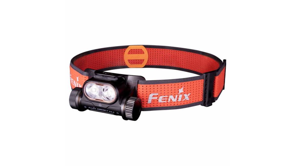 Fenix Lighting HM65R-T V2.0 Lithium Ion 1600 Lumens Luminus SST40 LED, Luminus SST20 LED Headlamp, Black, HM65RTV2BK