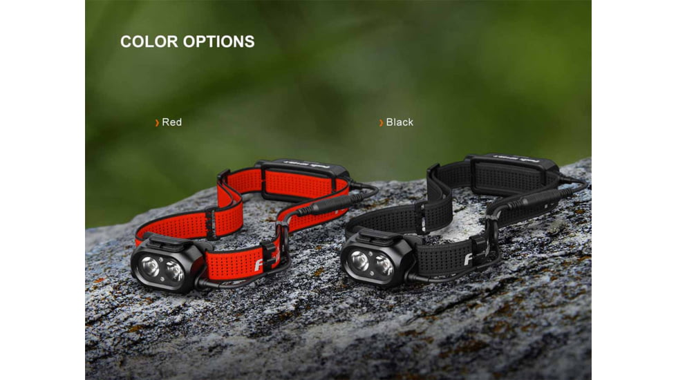Fenix Lighting HP12R-T Lithium Ion 1300 Lumens Luminus SST25, Luminus SST20 CR480, 2835 LED Headlamp, Red, HP12RTRD