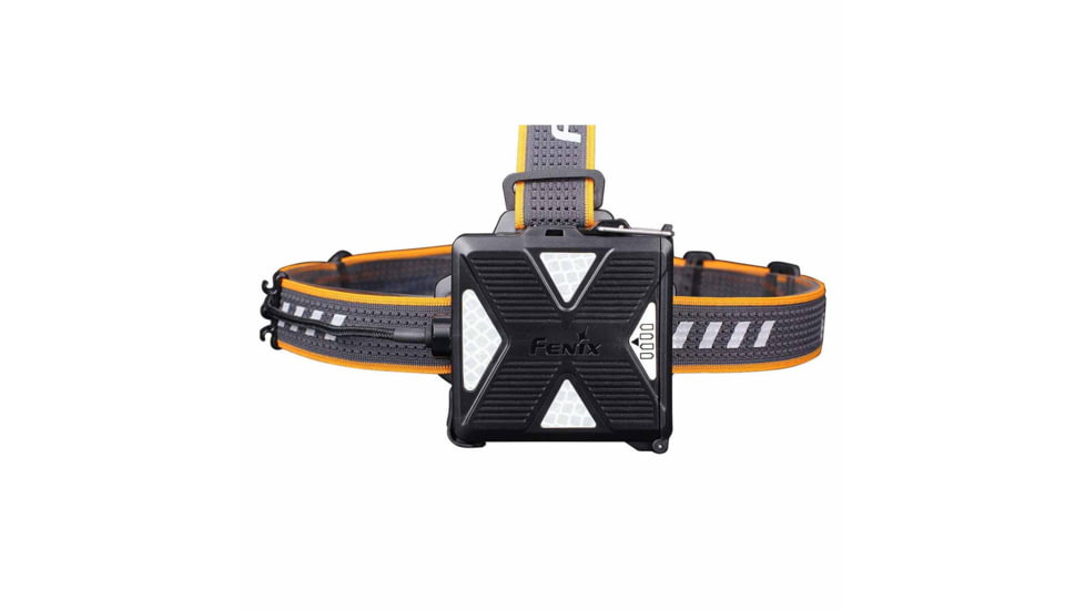 Fenix Lighting HP16R 1250 Lumens Luminus SST40 LED, Cree XP-G3 S4 LED, 2835 LED Headlamp, Gray, HP16RXBK