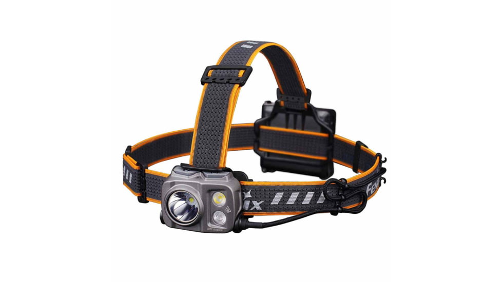 Fenix Lighting HP16R 1250 Lumens Luminus SST40 LED, Cree XP-G3 S4 LED, 2835 LED Headlamp, Gray, HP16RXBK
