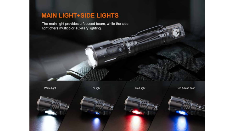 Fenix Lighting TK25R Lithium Ion 3600 Lumens Luminus Cree11 lig XHP50.3-LED Flashlight, Black, TK25RTCBK