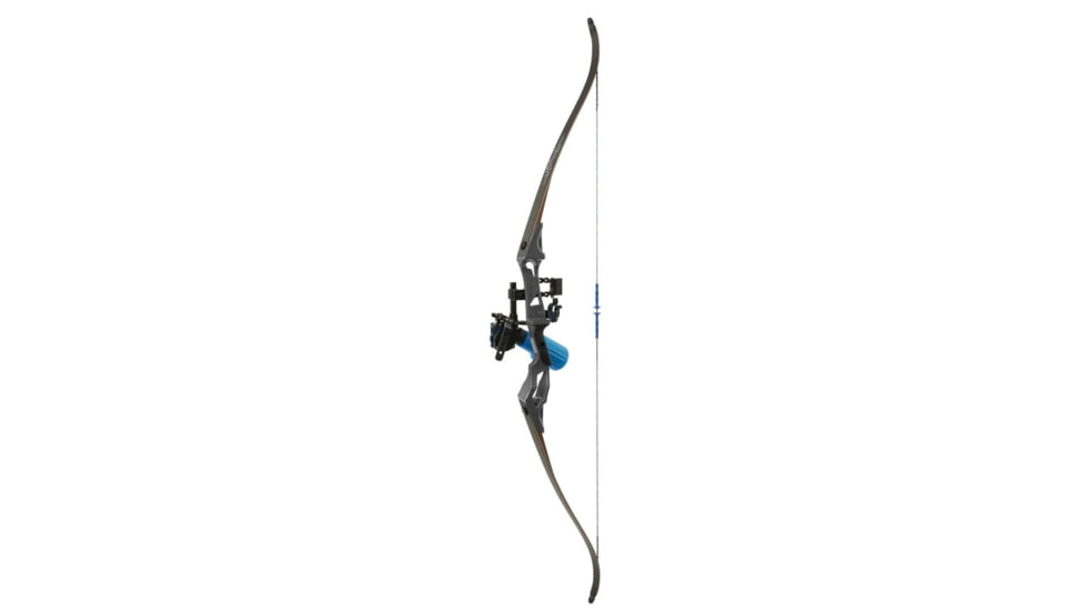 Fin-Finder Bank Runner Recurve Winch Pro Package, 35lbs, RH, Black 81385