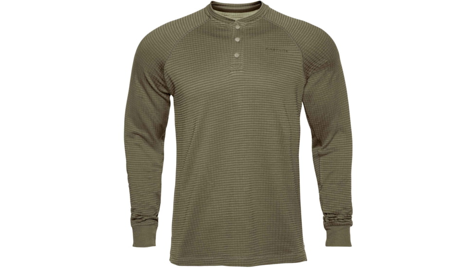 First Lite ThermaGrid Merino Henley - Mens