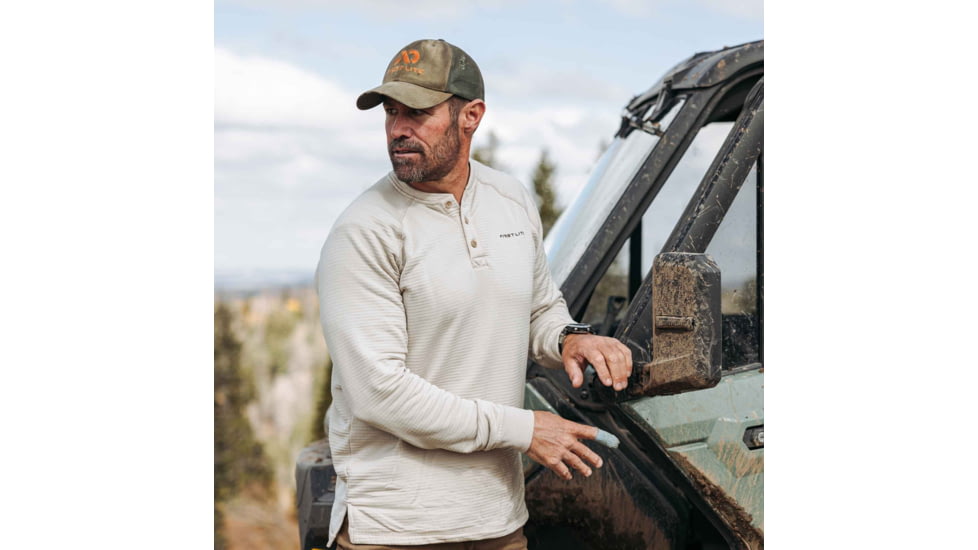First Lite ThermaGrid Merino Henley - Mens