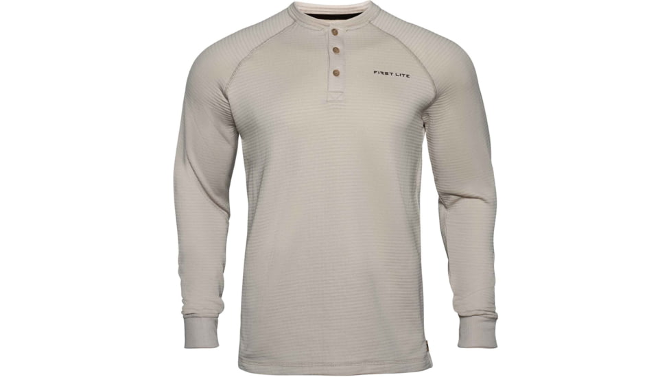 First Lite ThermaGrid Merino Henley - Mens