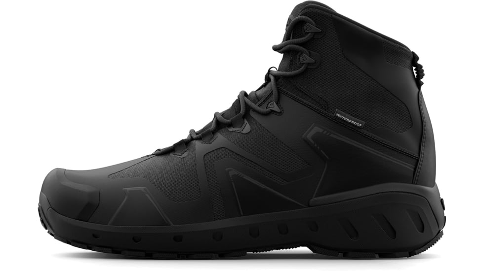 First Tactical 5in Aero-Tac H2O Side-Zip Mid Boots - Mens, Black, 10.5 US, Wide, FT-165929-019-10.5-W