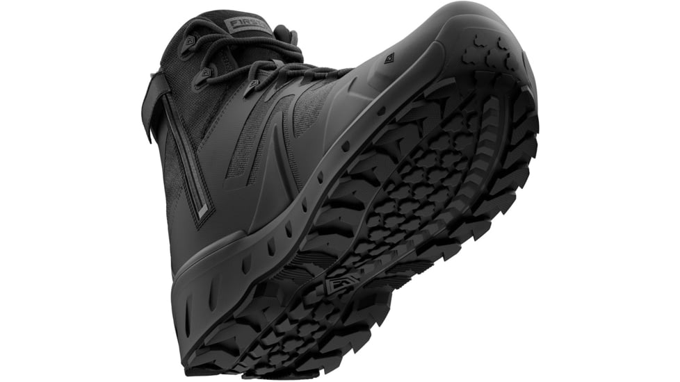 First Tactical 5in Aero-Tac H2O Side-Zip Mid Boots - Mens, Black, 10.5 US, Wide, FT-165929-019-10.5-W
