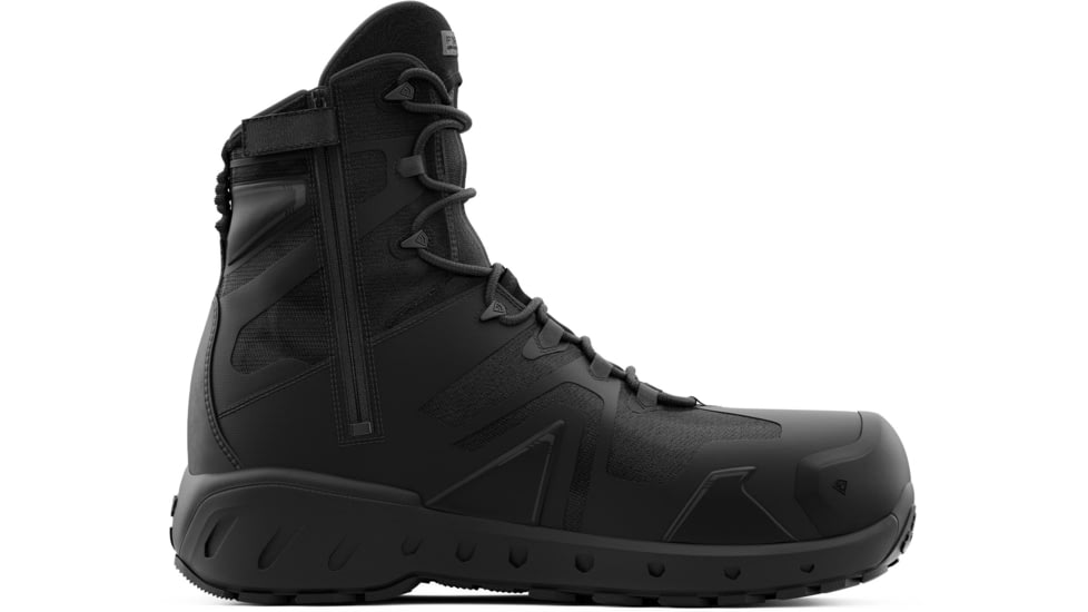 First Tactical AERO-TAC 8in Safety Toe Side-Zip Tactical Boots - Mens, Black, 6.5 US/Regular, 165926-019-6.5-R