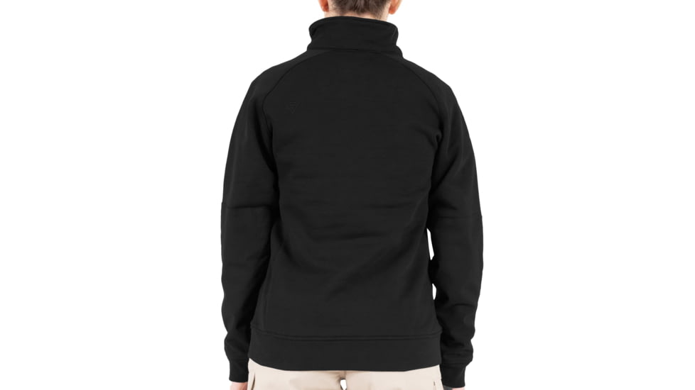 First Tactical Cotton Job Shirt 1/4 Zip - Womens, Black, Large, R, 128507-019-L-R