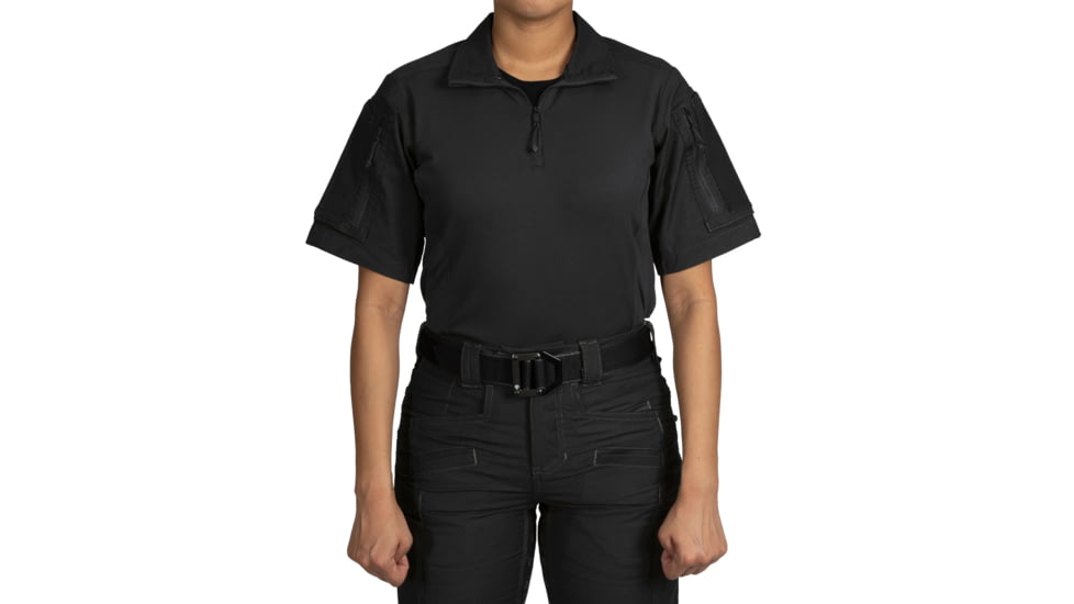 First Tactical Defender Short Sleeve Shirt - Women's, Regular, Black, Large, 122017-019-L-R