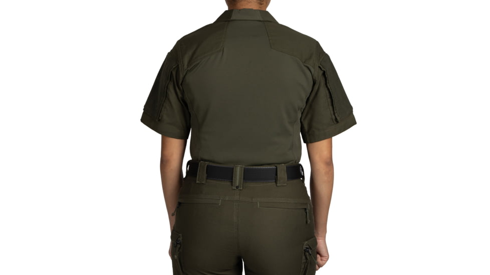 First Tactical Defender Short Sleeve Shirt - Womens, Regular, OD Green, Small, 122017-830-S-R