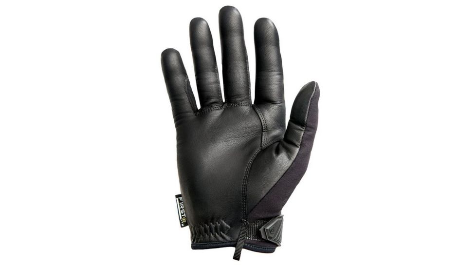 First Tactical Mens Mid Wt. Padded Glove, Black, Small 150005-019-S