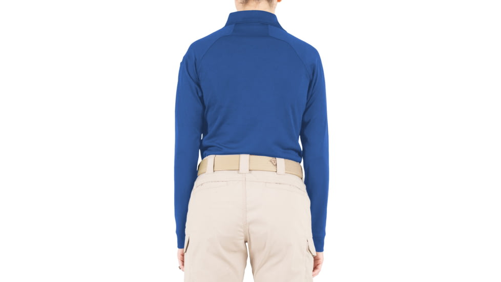 First Tactical Performance Long Sleeve Polo - Womens, Academy Blue, 3XL, 121503-691-3XL