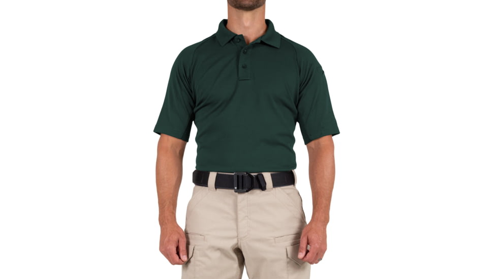 First Tactical Performance Short Sleeve Polo - Mens, Spruce Green, 4XL, 112509-812-4XL