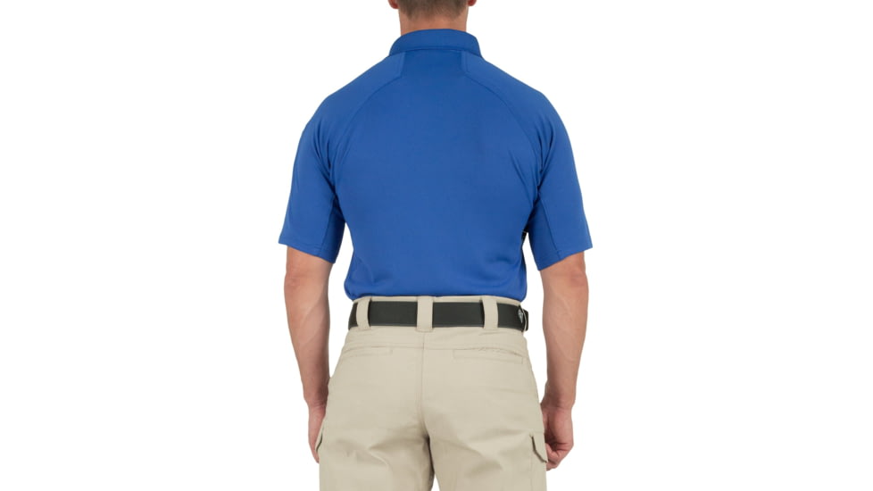 First Tactical Performance Short Sleeve Polo - Mens, Regular, Academy Blue, 5XL, 112509-691-5XL-R