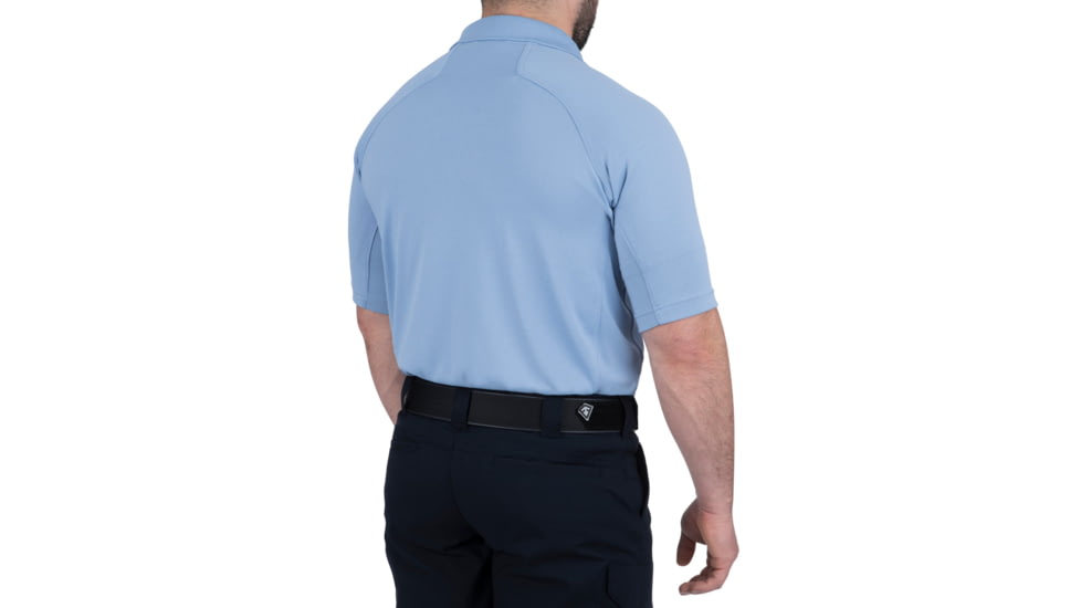 First Tactical Performance Short Sleeve Polo - Mens, Regular, Medium Blue, 6XL, 112509-781-6XL-R
