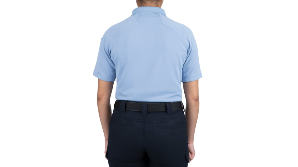 First Tactical Performance Short Sleeve Polo - Womens, Medium Blue, Large, 122509-781-L