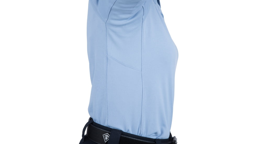First Tactical Performance Short Sleeve Polo - Womens, Medium Blue, Large, 122509-781-L