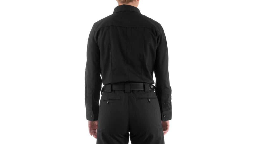 First Tactical Pro Duty Long Sleeve Shirt - Womens, Black, Medium, 121011-019-M-R