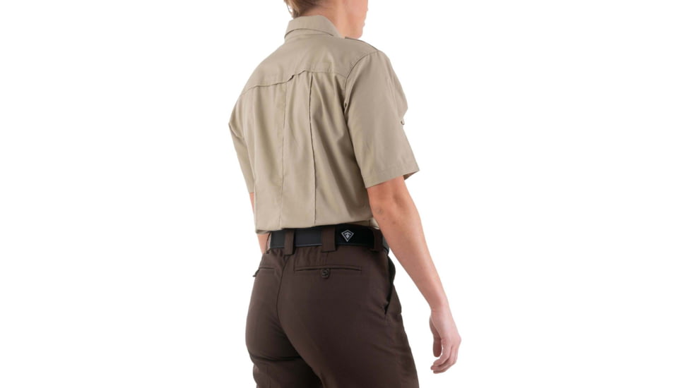 First Tactical Pro Duty Short Sleeve Shirt - Women's, Silver Tan, 2XL, 122001-065-XXL-R