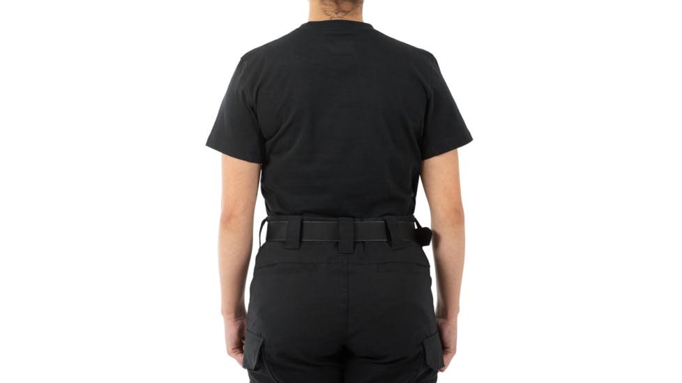 First Tactical Tactic Cotton Short Sleeve Tee - Womens, Black, Large, 122501-019-L