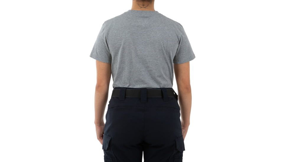 First Tactical Tactic Cotton Short Sleeve Tee - Womens, Heather Grey, Large, 122501-016-L