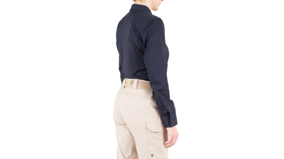 First Tactical V2 Pro Performance Long Sleeve Shirt - Womens, Midnight Navy, Extra Large, R, 121015-729-XL-R