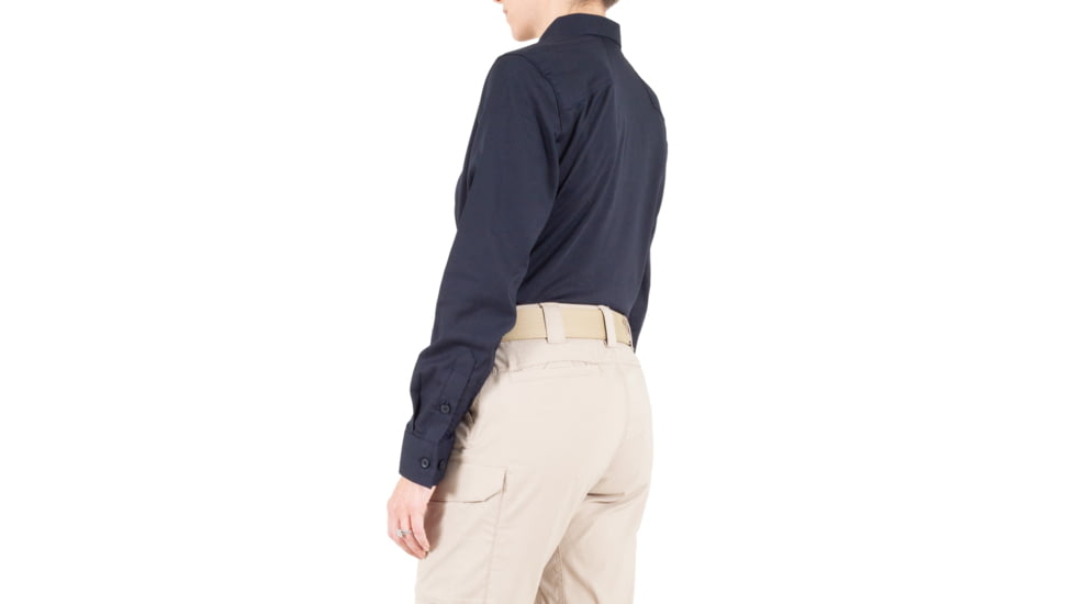 First Tactical V2 Pro Performance Long Sleeve Shirt - Womens, Midnight Navy, Extra Large, R, 121015-729-XL-R