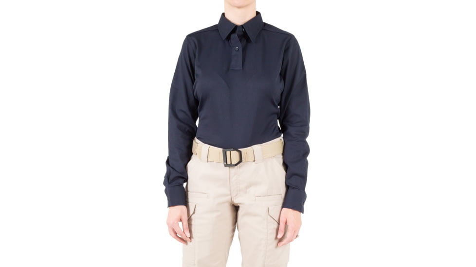 First Tactical V2 Pro Performance Long Sleeve Shirt - Womens, Midnight Navy, Extra Large, R, 121015-729-XL-R