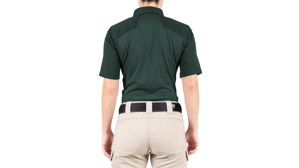 First Tactical V2 Pro Performance Short Sleeve Shirt - Womens, Spruce Green, Extra Large, R, 122012-812-XL-R