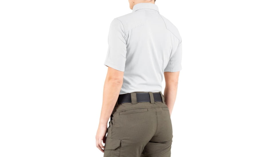 First Tactical V2 Pro Performance Short Sleeve Shirt - Womens, White, Extra Small, R, 122012-010-XS-R