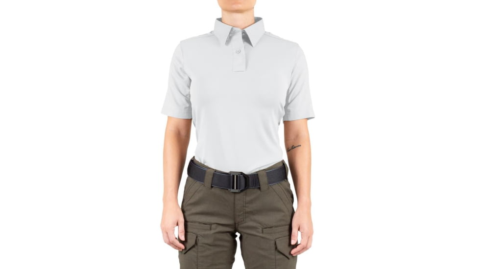 First Tactical V2 Pro Performance Short Sleeve Shirt - Womens, White, Extra Small, R, 122012-010-XS-R