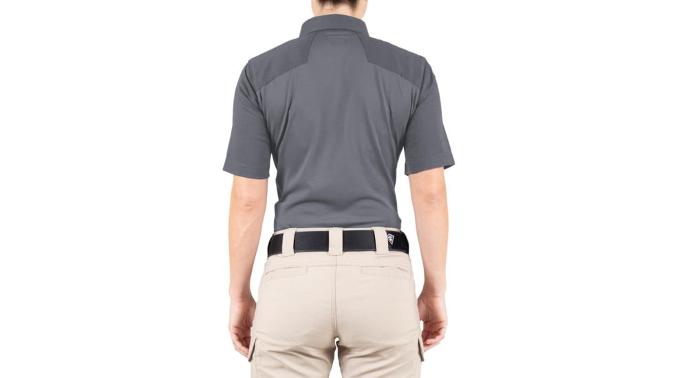 First Tactical V2 Pro Performance Short Sleeve Shirt - Womens, Wolf Grey, 2XL, R, 122012-036-XXL-R