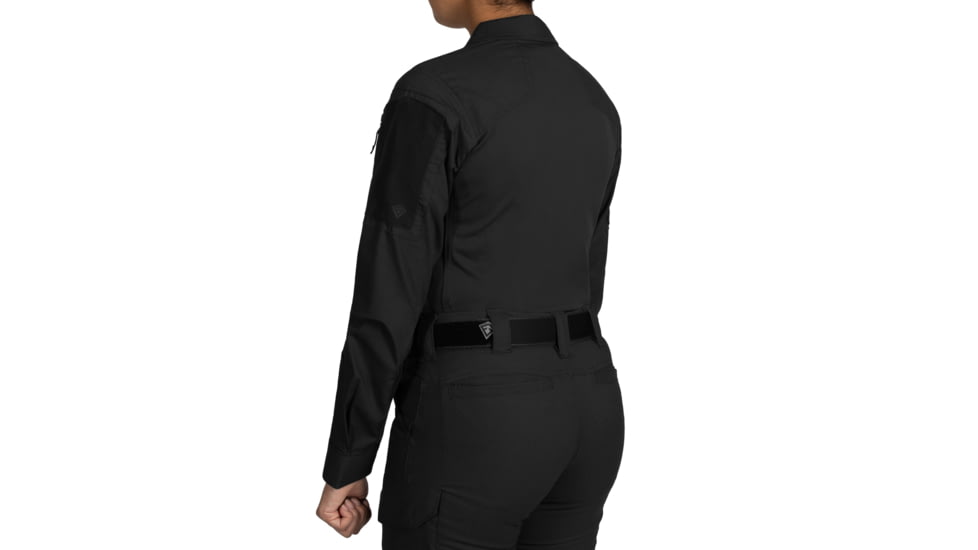 First Tactical V2 Responder Long Sleeve Shirt - Womens, Regular, Black, Extra Small, 121031-019-XS-R