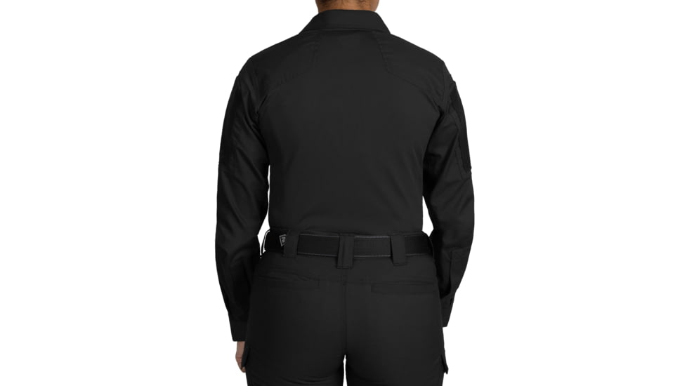First Tactical V2 Responder Long Sleeve Shirt - Womens, Regular, Black, Extra Small, 121031-019-XS-R