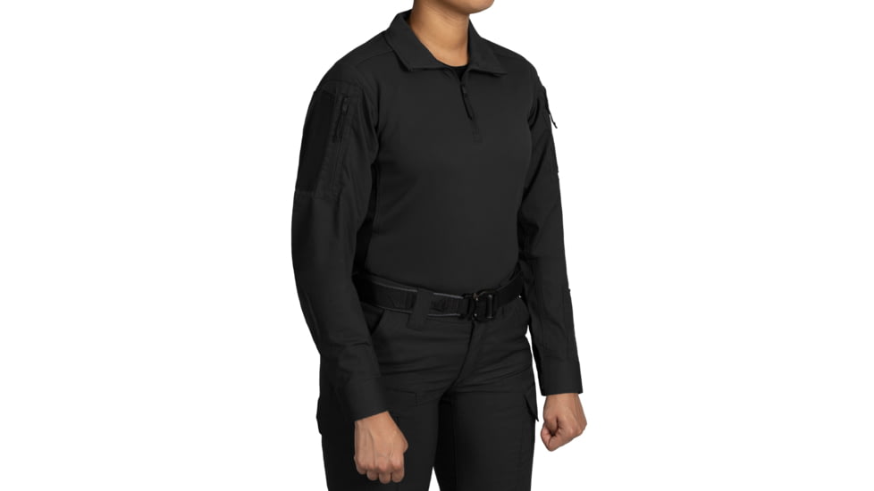 First Tactical V2 Responder Long Sleeve Shirt - Womens, Regular, Black, Extra Small, 121031-019-XS-R