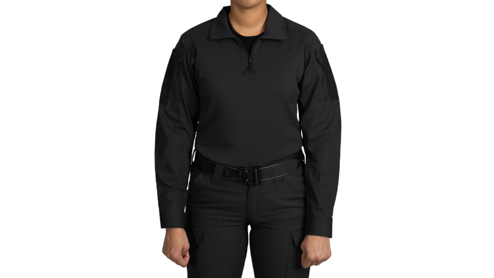 First Tactical V2 Responder Long Sleeve Shirt - Womens, Regular, Black, Extra Small, 121031-019-XS-R
