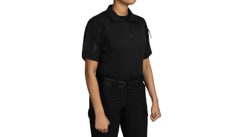 First Tactical V2 Responder Short Sleeve Shirt - Womens, Regular, Black, Large, 122024-019-L-R