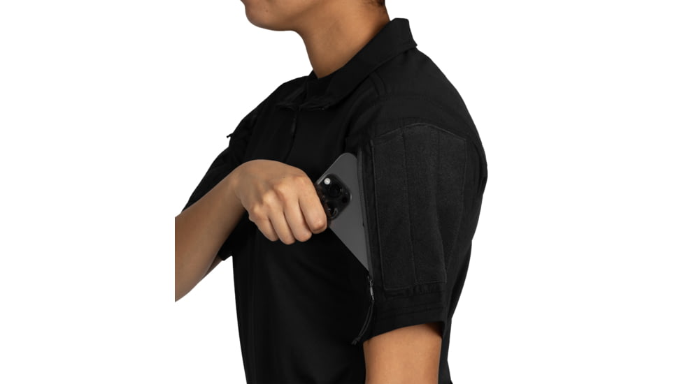 First Tactical V2 Responder Short Sleeve Shirt - Womens, Regular, Black, Large, 122024-019-L-R