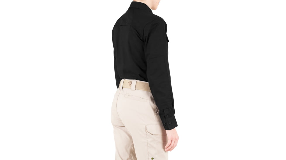 First Tactical V2 Tactical Long Sleeve Shirt - Womens, Black, Extra Small, R, 121006-019-XS-R