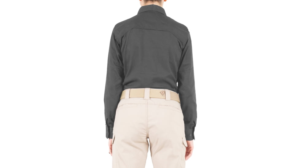 First Tactical V2 Tactical Long Sleeve Shirt - Womens, Wolf Grey, Extra Large, R, 121006-036-XL-R