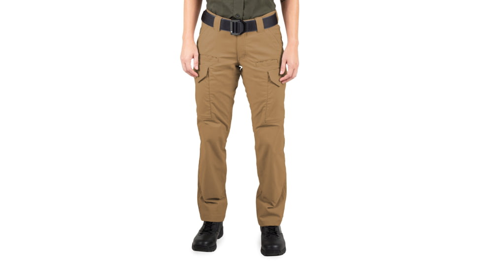 First Tactical V2 Tactical Pant - Womens, Coyote Brown, Regular/28, 124011-181-28-R