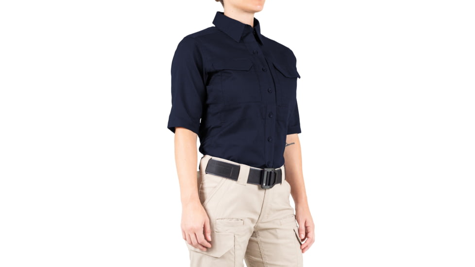 First Tactical V2 Tactical Short Sleeve Shirt - Women's, Regular, Midnight Navy, 3XL, 122007-729-3XL